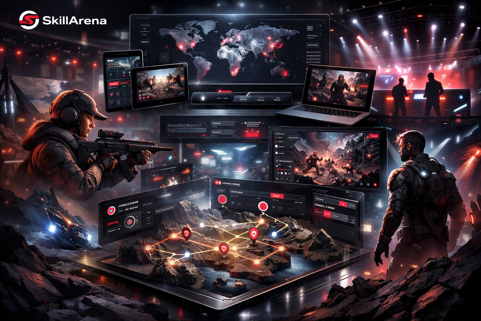 SkillArena Challenge Desk visual