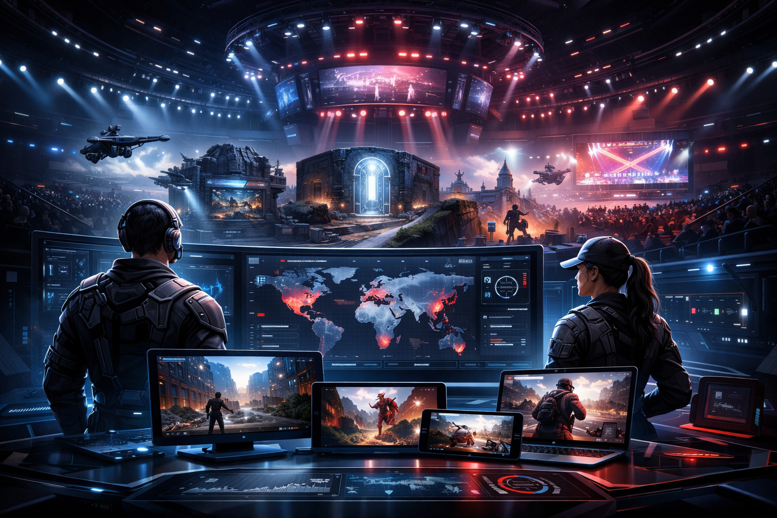 SkillArena Prep lane visual